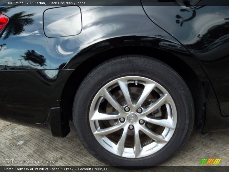 Black Obsidian / Stone 2008 Infiniti G 35 Sedan