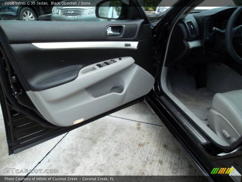 Black Obsidian / Stone 2008 Infiniti G 35 Sedan