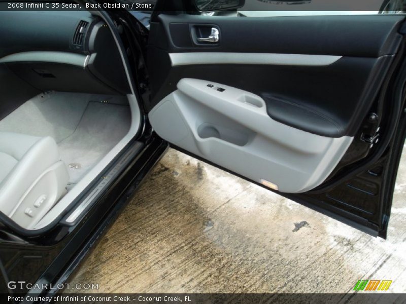 Black Obsidian / Stone 2008 Infiniti G 35 Sedan