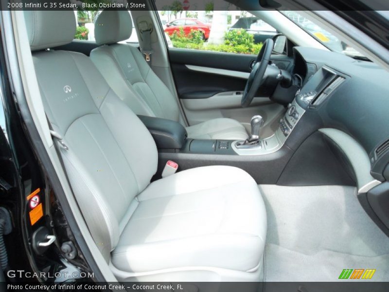 Black Obsidian / Stone 2008 Infiniti G 35 Sedan