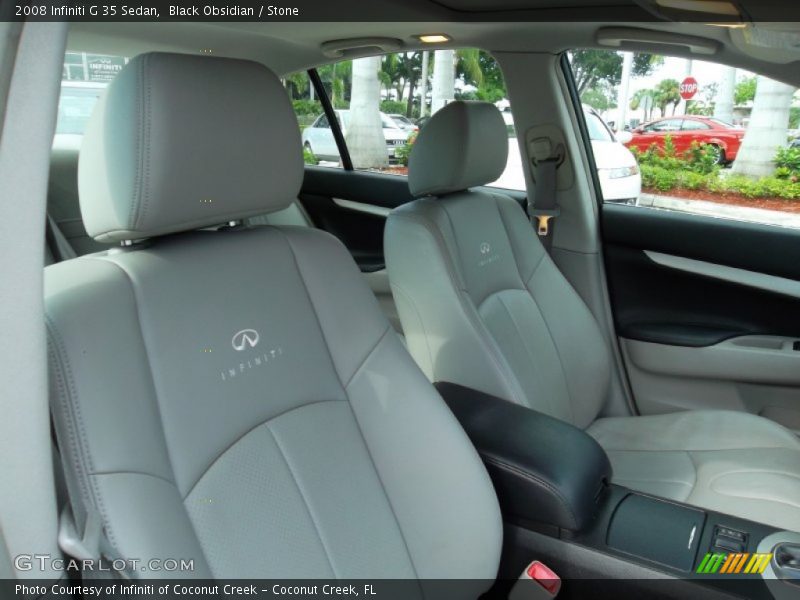 Black Obsidian / Stone 2008 Infiniti G 35 Sedan