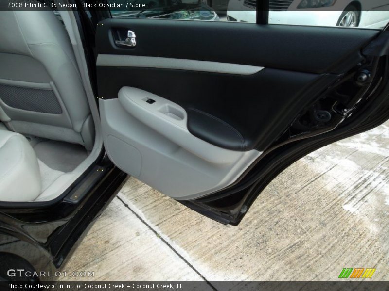 Black Obsidian / Stone 2008 Infiniti G 35 Sedan