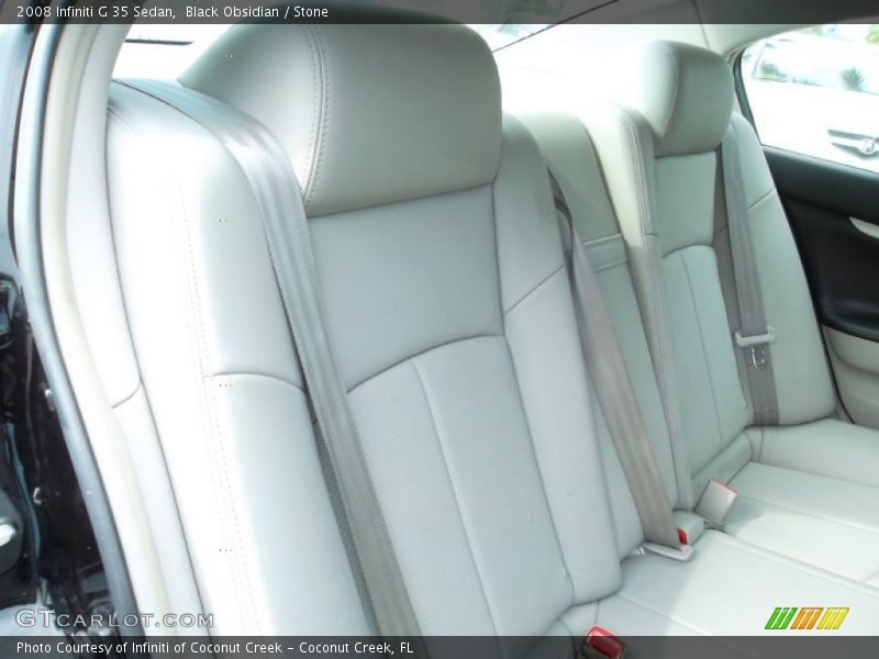 Black Obsidian / Stone 2008 Infiniti G 35 Sedan