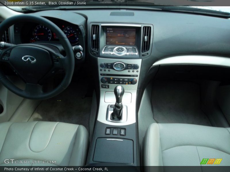 Black Obsidian / Stone 2008 Infiniti G 35 Sedan
