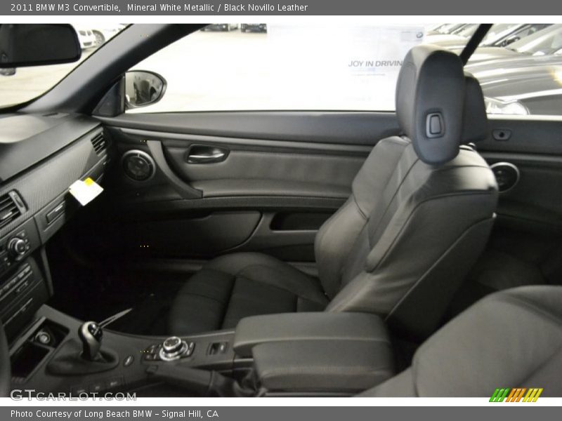  2011 M3 Convertible Black Novillo Leather Interior