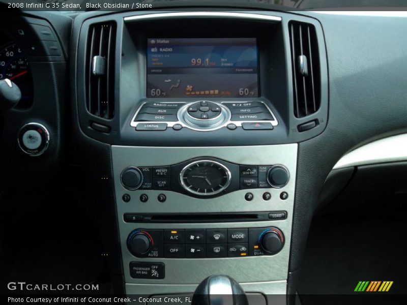 Black Obsidian / Stone 2008 Infiniti G 35 Sedan