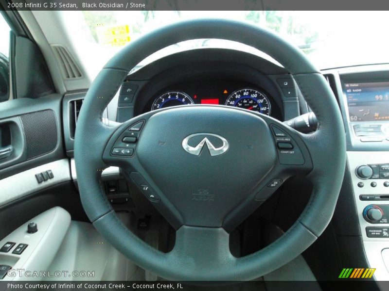 Black Obsidian / Stone 2008 Infiniti G 35 Sedan