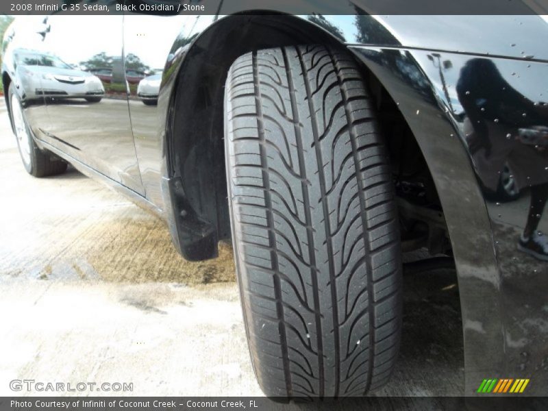 Black Obsidian / Stone 2008 Infiniti G 35 Sedan