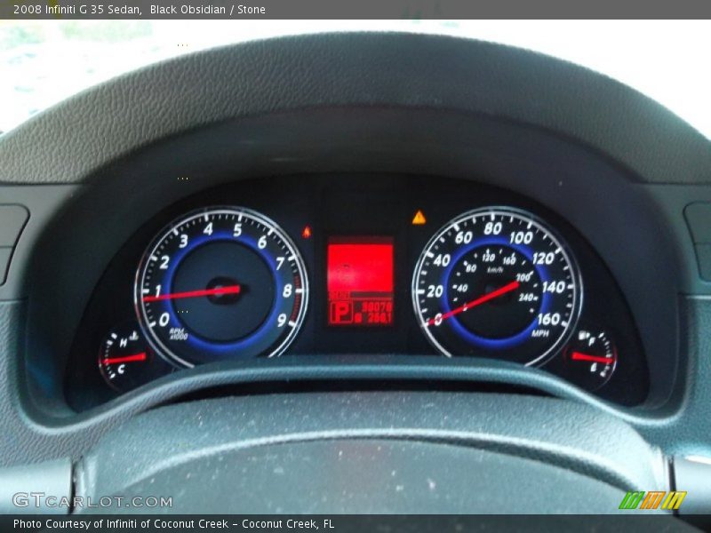 Black Obsidian / Stone 2008 Infiniti G 35 Sedan