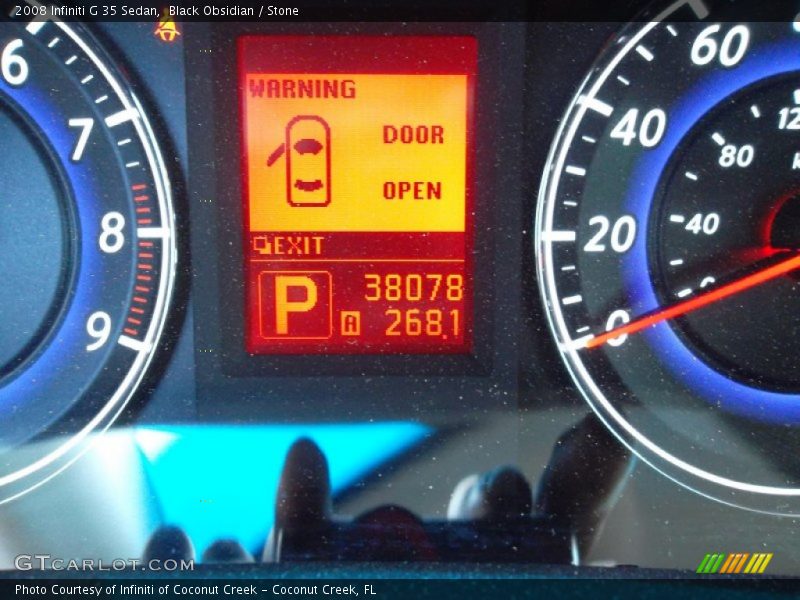 Black Obsidian / Stone 2008 Infiniti G 35 Sedan