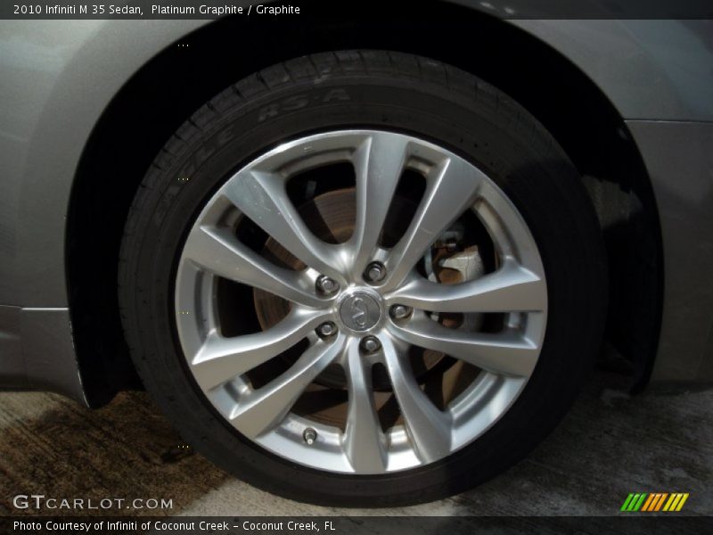 Platinum Graphite / Graphite 2010 Infiniti M 35 Sedan