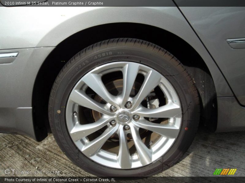 Platinum Graphite / Graphite 2010 Infiniti M 35 Sedan