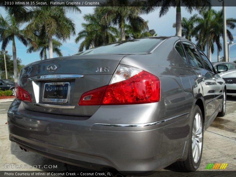 Platinum Graphite / Graphite 2010 Infiniti M 35 Sedan