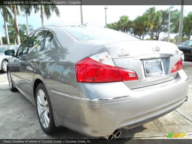 Platinum Graphite / Graphite 2010 Infiniti M 35 Sedan