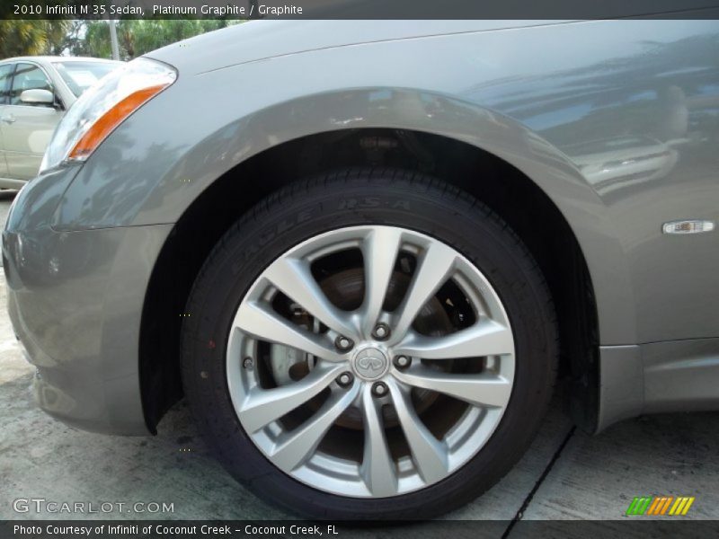 Platinum Graphite / Graphite 2010 Infiniti M 35 Sedan