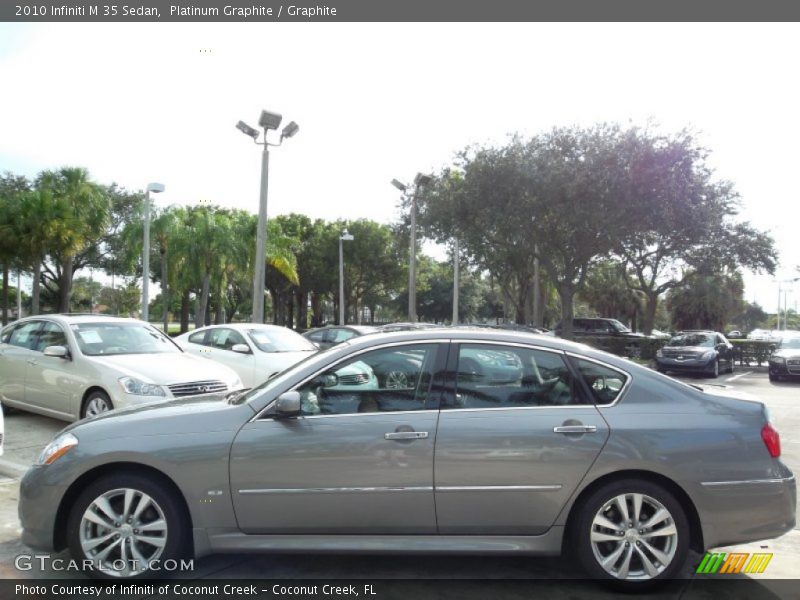 Platinum Graphite / Graphite 2010 Infiniti M 35 Sedan