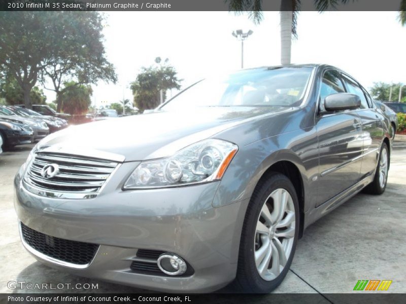 Platinum Graphite / Graphite 2010 Infiniti M 35 Sedan