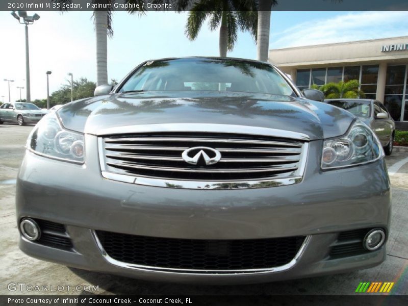 Platinum Graphite / Graphite 2010 Infiniti M 35 Sedan