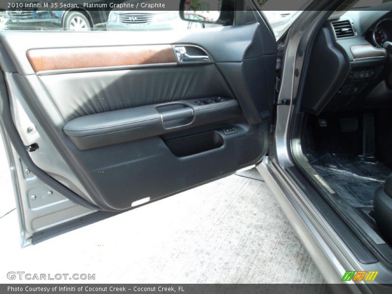 Platinum Graphite / Graphite 2010 Infiniti M 35 Sedan