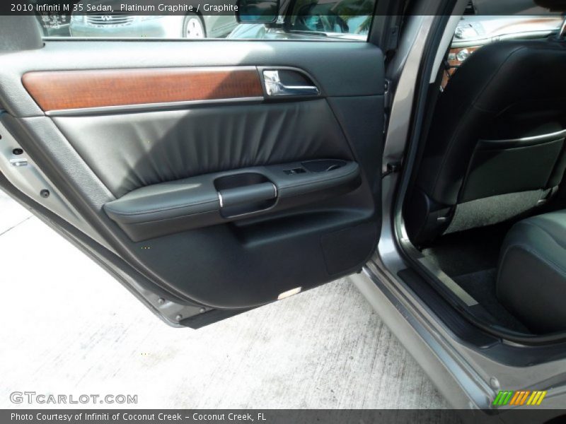 Platinum Graphite / Graphite 2010 Infiniti M 35 Sedan