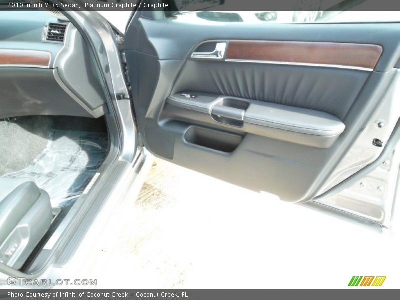 Platinum Graphite / Graphite 2010 Infiniti M 35 Sedan