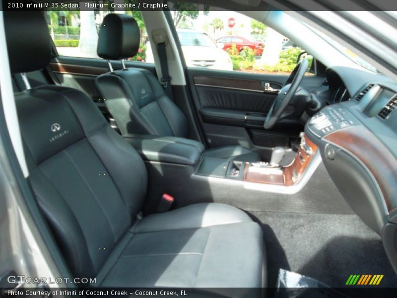Platinum Graphite / Graphite 2010 Infiniti M 35 Sedan
