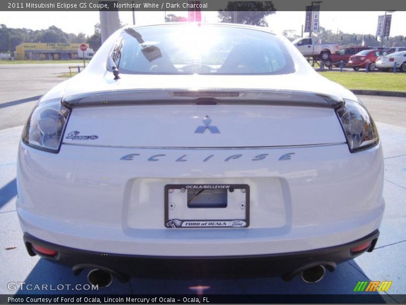 Northstar White / Dark Charcoal 2011 Mitsubishi Eclipse GS Coupe