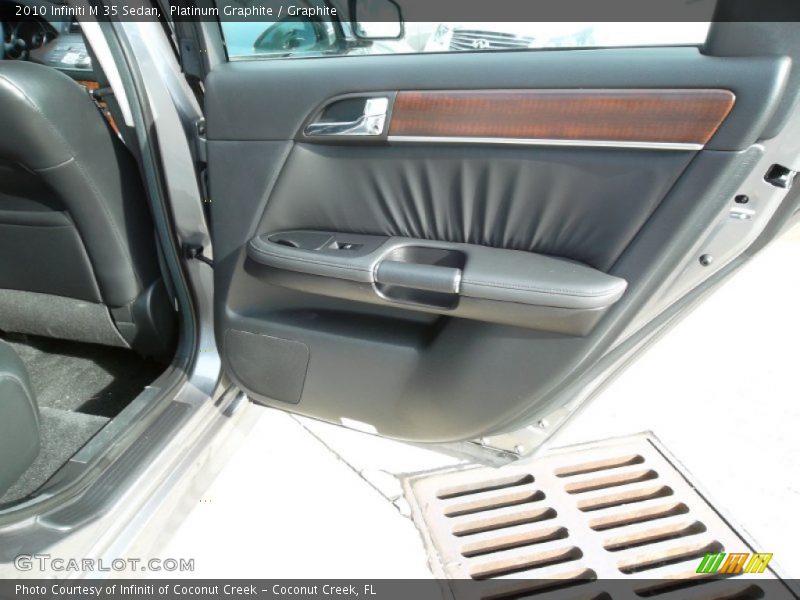 Platinum Graphite / Graphite 2010 Infiniti M 35 Sedan