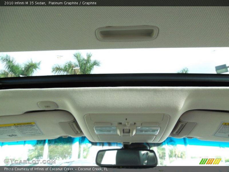 Platinum Graphite / Graphite 2010 Infiniti M 35 Sedan
