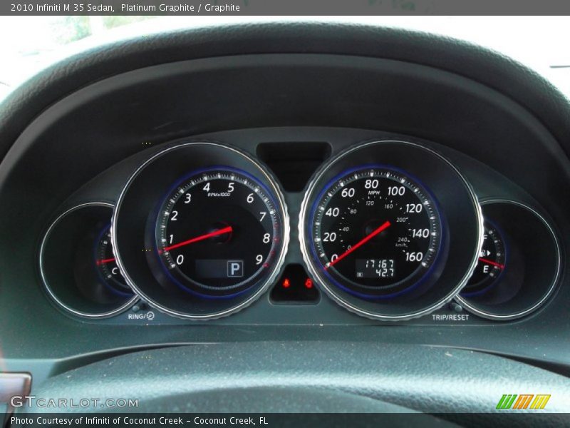 Platinum Graphite / Graphite 2010 Infiniti M 35 Sedan