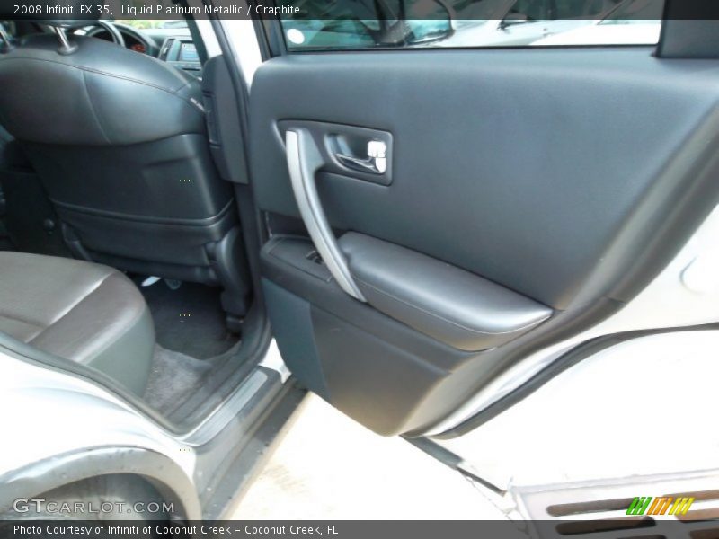 Liquid Platinum Metallic / Graphite 2008 Infiniti FX 35