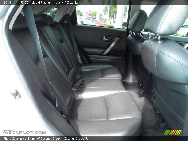 Liquid Platinum Metallic / Graphite 2008 Infiniti FX 35