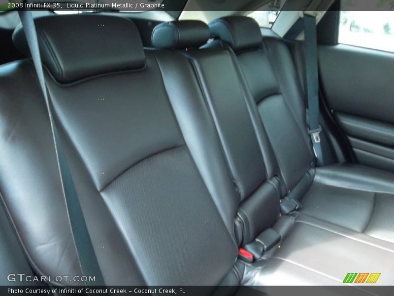 Liquid Platinum Metallic / Graphite 2008 Infiniti FX 35