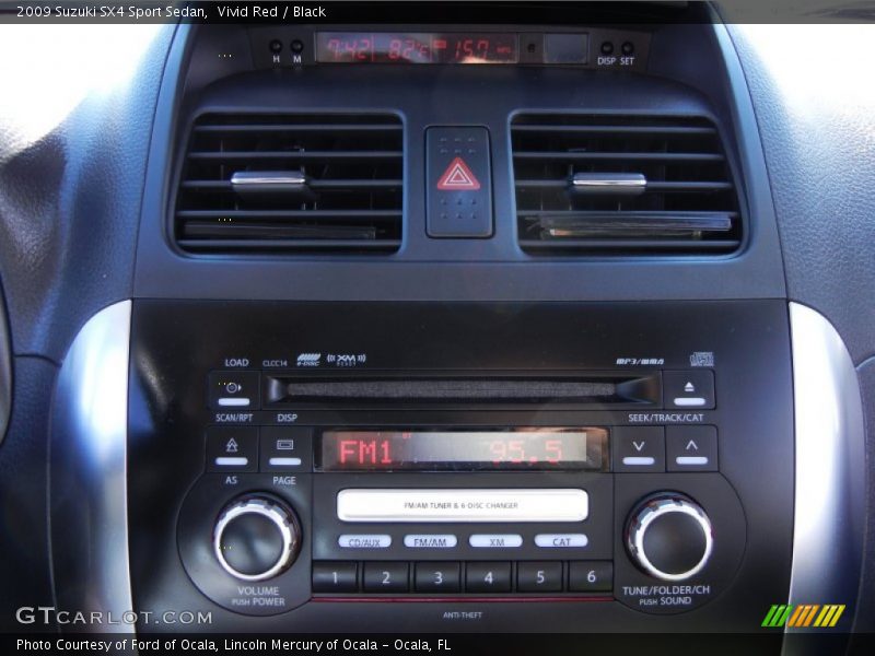 Audio System of 2009 SX4 Sport Sedan