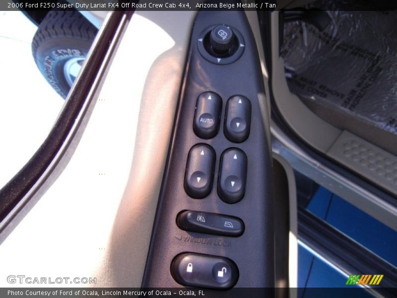 Arizona Beige Metallic / Tan 2006 Ford F250 Super Duty Lariat FX4 Off Road Crew Cab 4x4
