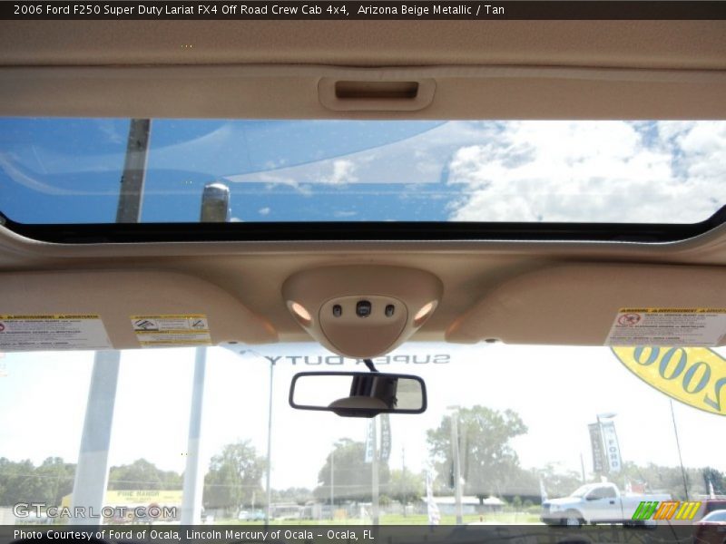 Arizona Beige Metallic / Tan 2006 Ford F250 Super Duty Lariat FX4 Off Road Crew Cab 4x4