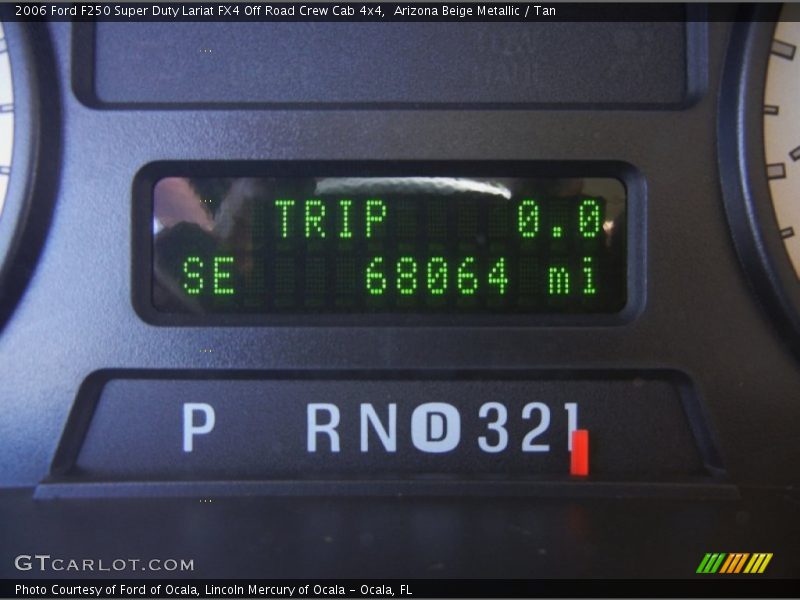 Arizona Beige Metallic / Tan 2006 Ford F250 Super Duty Lariat FX4 Off Road Crew Cab 4x4