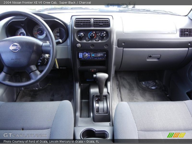 Dashboard of 2004 Frontier XE V6 Crew Cab