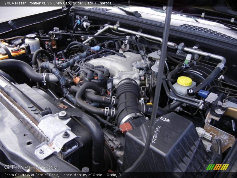  2004 Frontier XE V6 Crew Cab Engine - 3.3 Liter SOHC 12-Valve V6