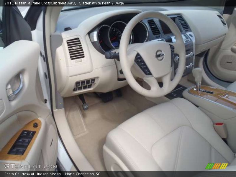  2011 Murano CrossCabriolet AWD Beige Interior