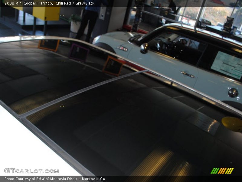 Chili Red / Grey/Black 2008 Mini Cooper Hardtop