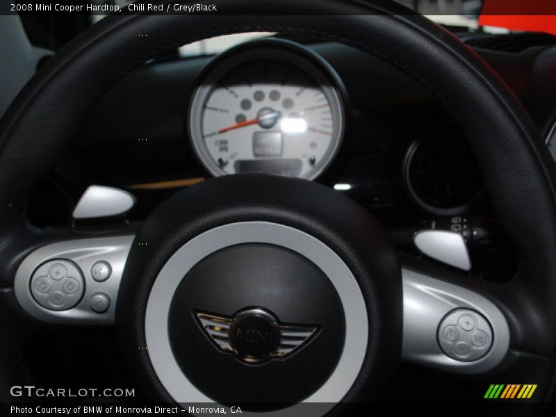 Chili Red / Grey/Black 2008 Mini Cooper Hardtop