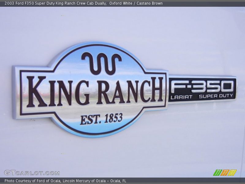  2003 F350 Super Duty King Ranch Crew Cab Dually Logo