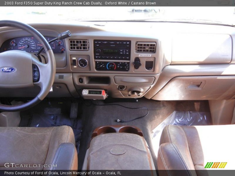 Dashboard of 2003 F350 Super Duty King Ranch Crew Cab Dually