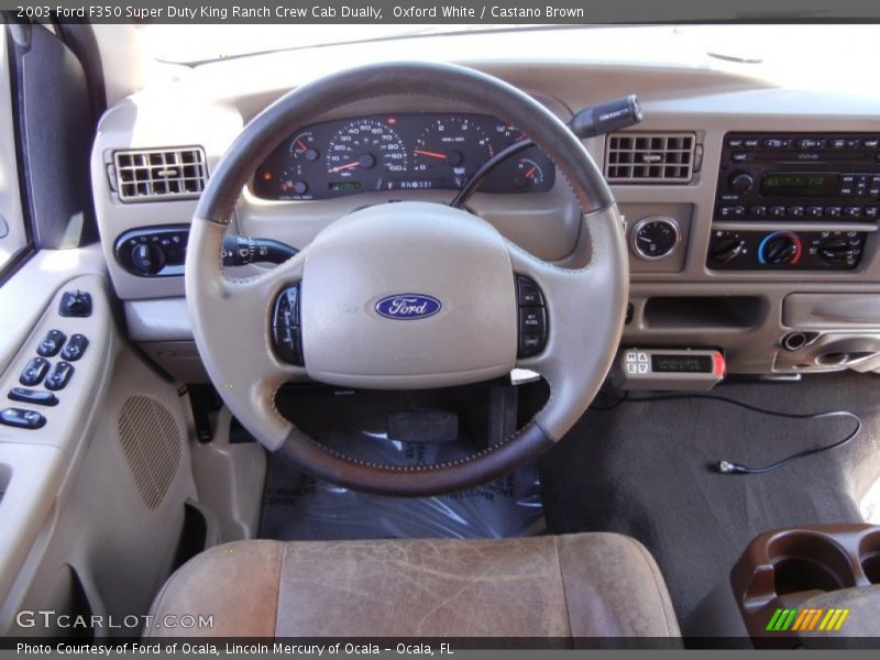  2003 F350 Super Duty King Ranch Crew Cab Dually Steering Wheel
