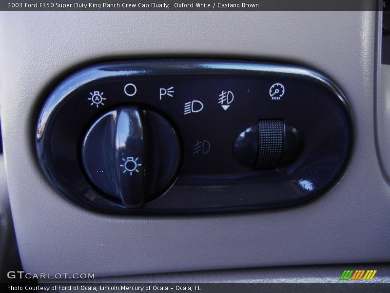 Controls of 2003 F350 Super Duty King Ranch Crew Cab Dually