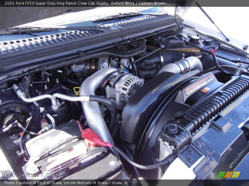  2003 F350 Super Duty King Ranch Crew Cab Dually Engine - 6.0 Liter OHV 32V Power Stroke Turbo Diesel V8