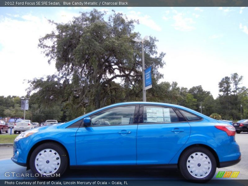  2012 Focus SE SFE Sedan Blue Candy Metallic