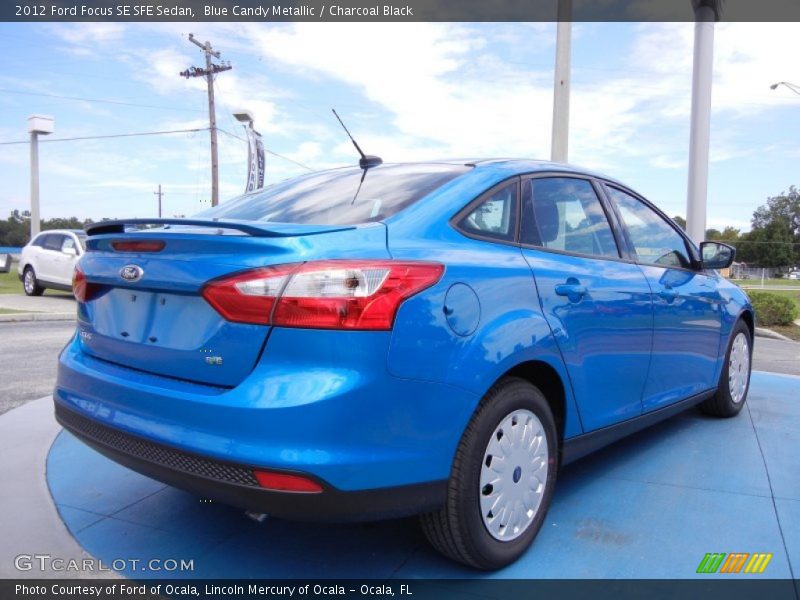  2012 Focus SE SFE Sedan Blue Candy Metallic