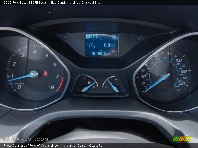  2012 Focus SE SFE Sedan SE SFE Sedan Gauges